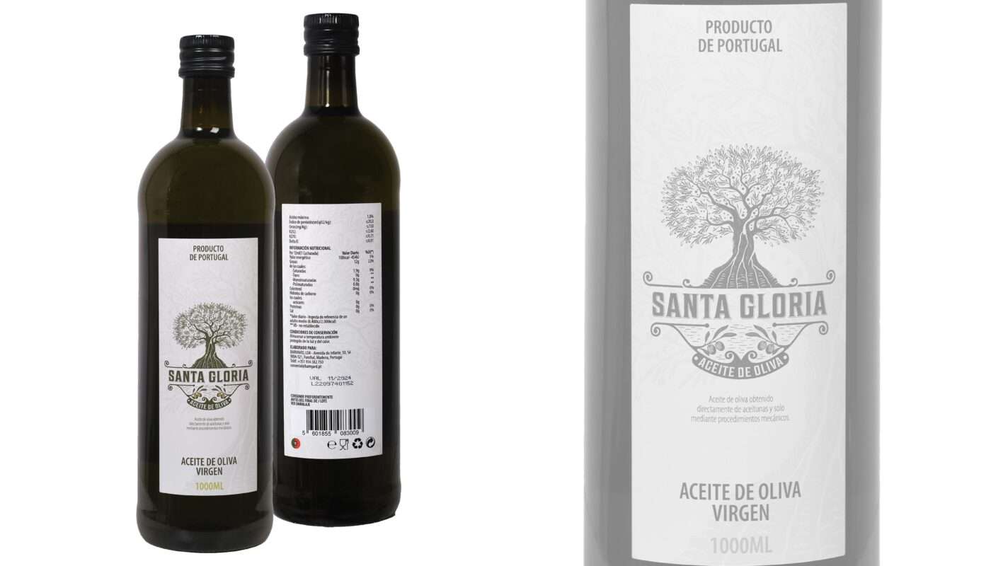 Aceite de oliva virgen de alta calidad Santa Gloria