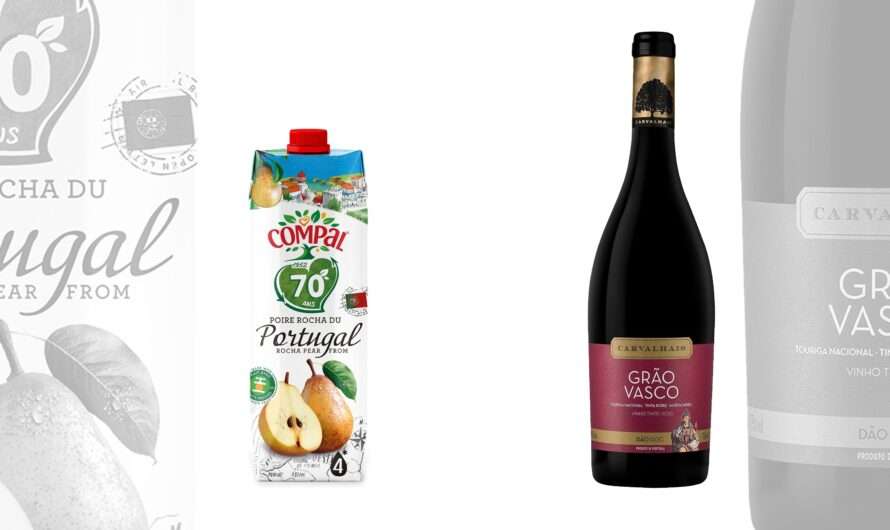 Trago refrescante de Pera y Vino Tinto Grao Vasco Dão: ¡Disponible en Yuppymarket!