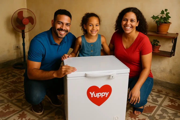 comprar un freezer o nevera para Cuba con yuppy
