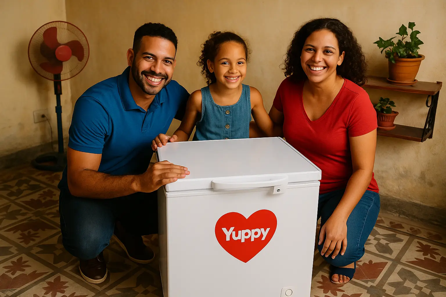 comprar un freezer o nevera para Cuba con yuppy