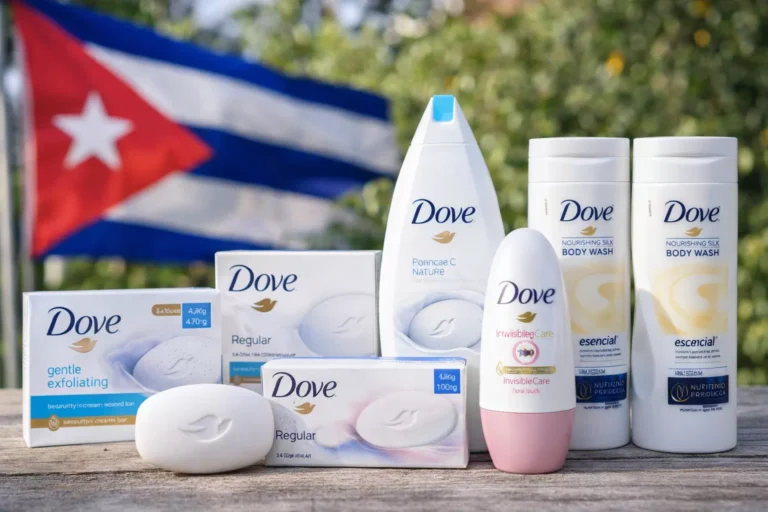 Productos Dove en Cuba: por qué siguen siendo de los más buscados y cómo enviarlos de forma segura 1 Productos Dove en Cuba originales para el cuidado diario de la piel y la familia